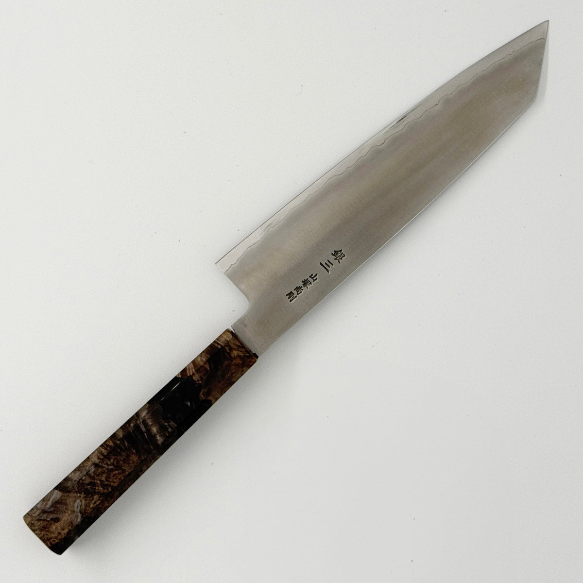 銀三鋼 切付牛刀 210mm スタビライズ柄