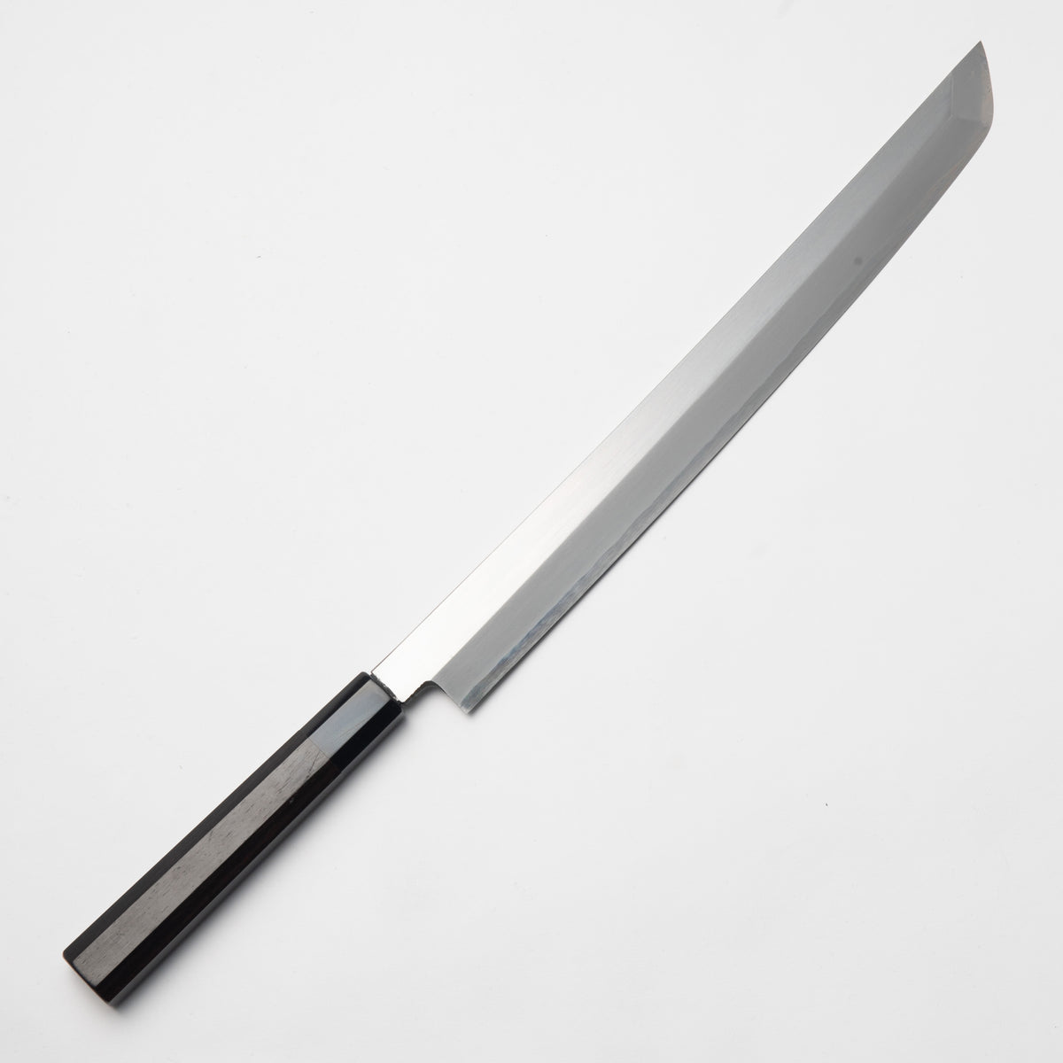 Sakimaru Yanagiba 300 mm en Ginsan – manche en ébène
