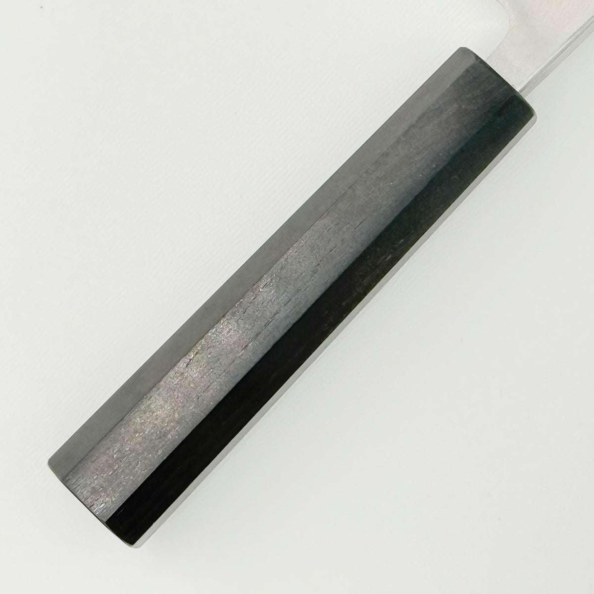 銀三鋼 出刃 180mm 黒檀一体柄