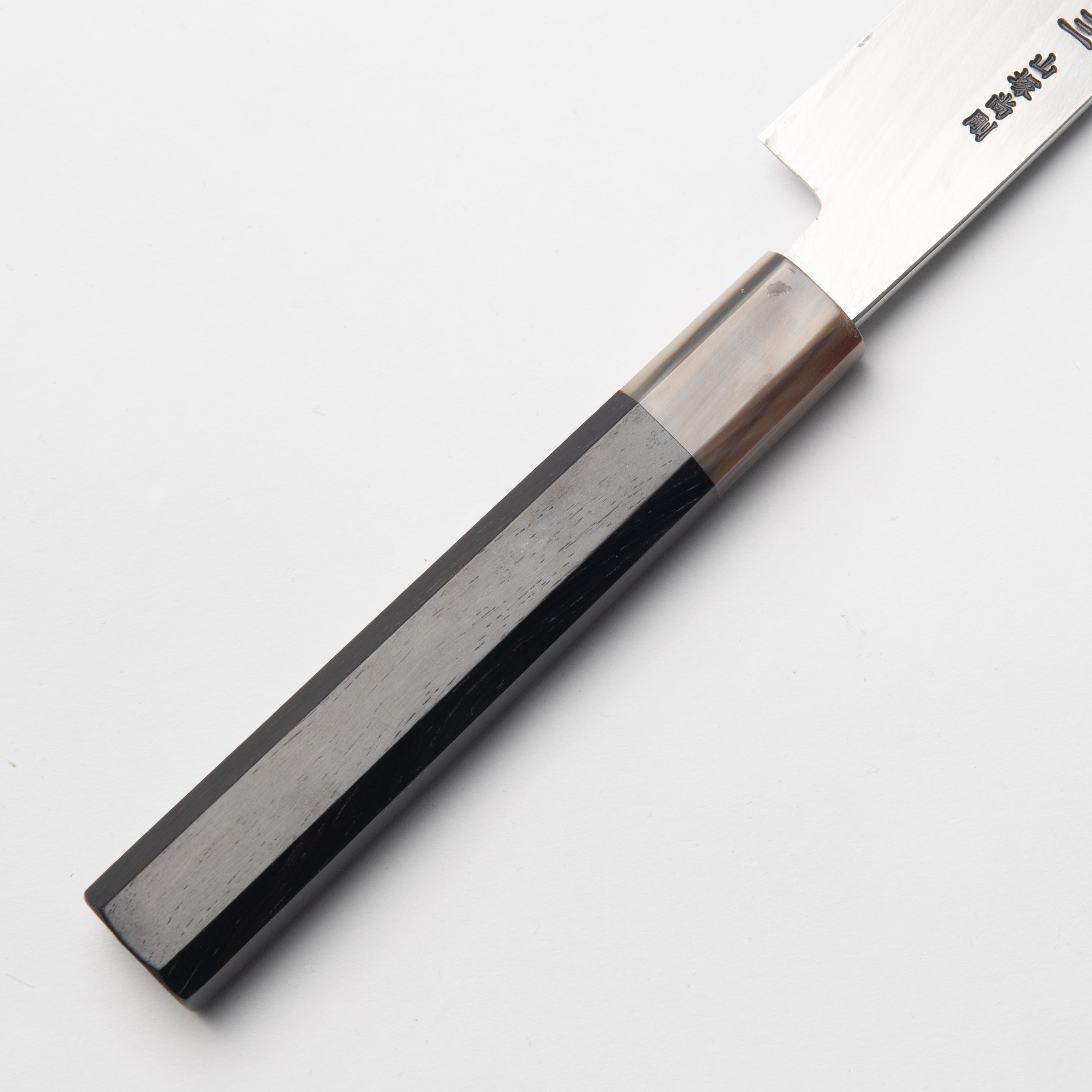 Yanagiba 270mm - Ginsan Steel (Ebony & White Buffalo Horn Handle)