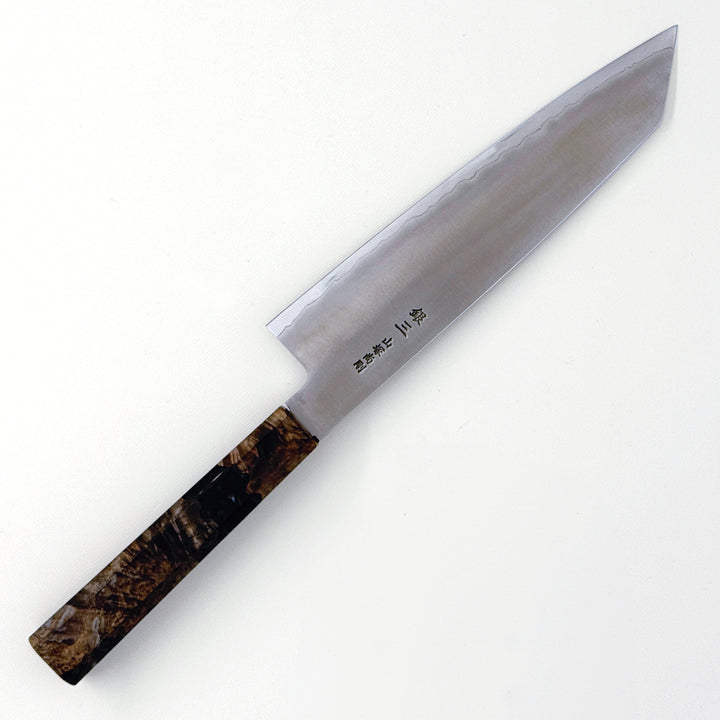 銀三鋼 切付牛刀 210mm スタビライズ柄