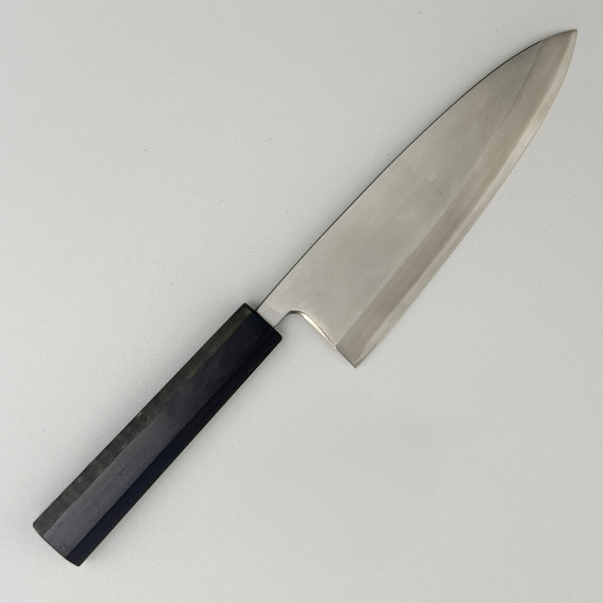 銀三鋼 出刃 180mm　黒檀一体柄