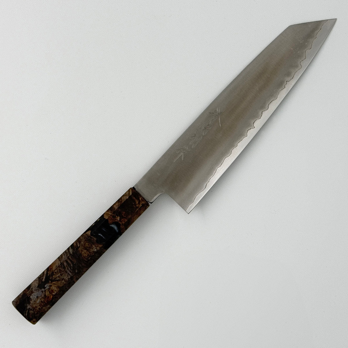 銀三鋼 切付牛刀 210mm スタビライズ柄