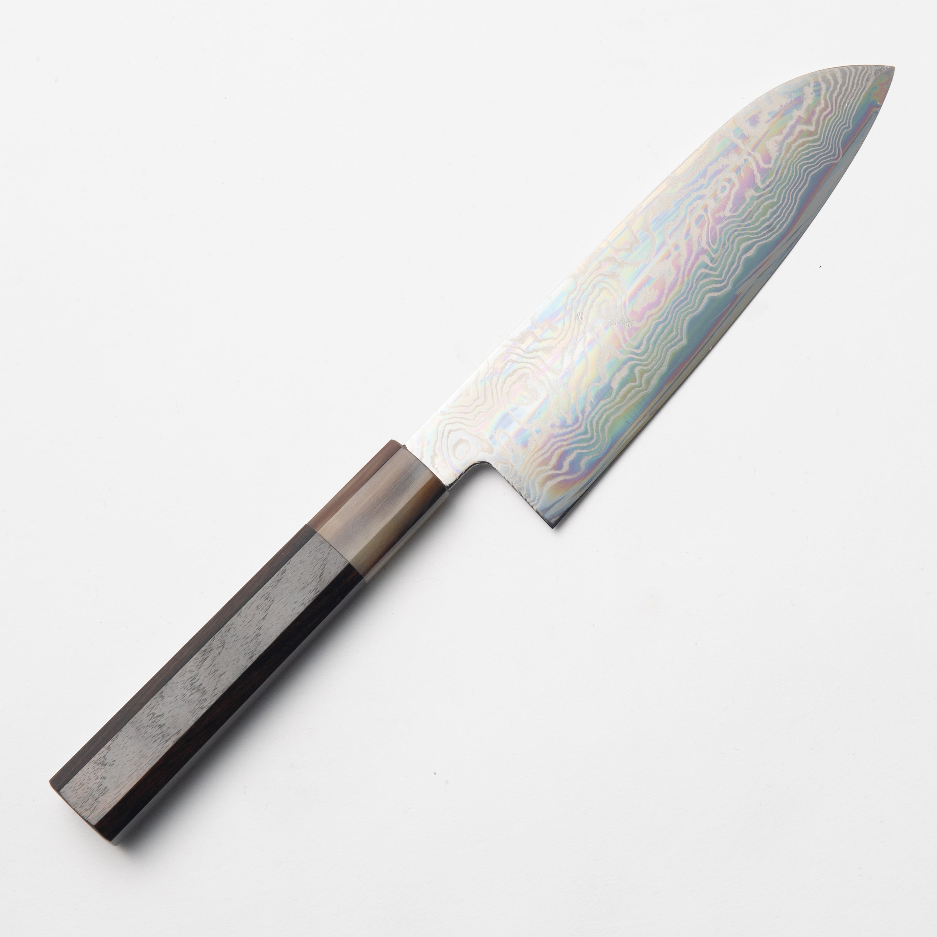 Yamatsuka Shogo's Nickel Damascus Steel Santoku 165mm