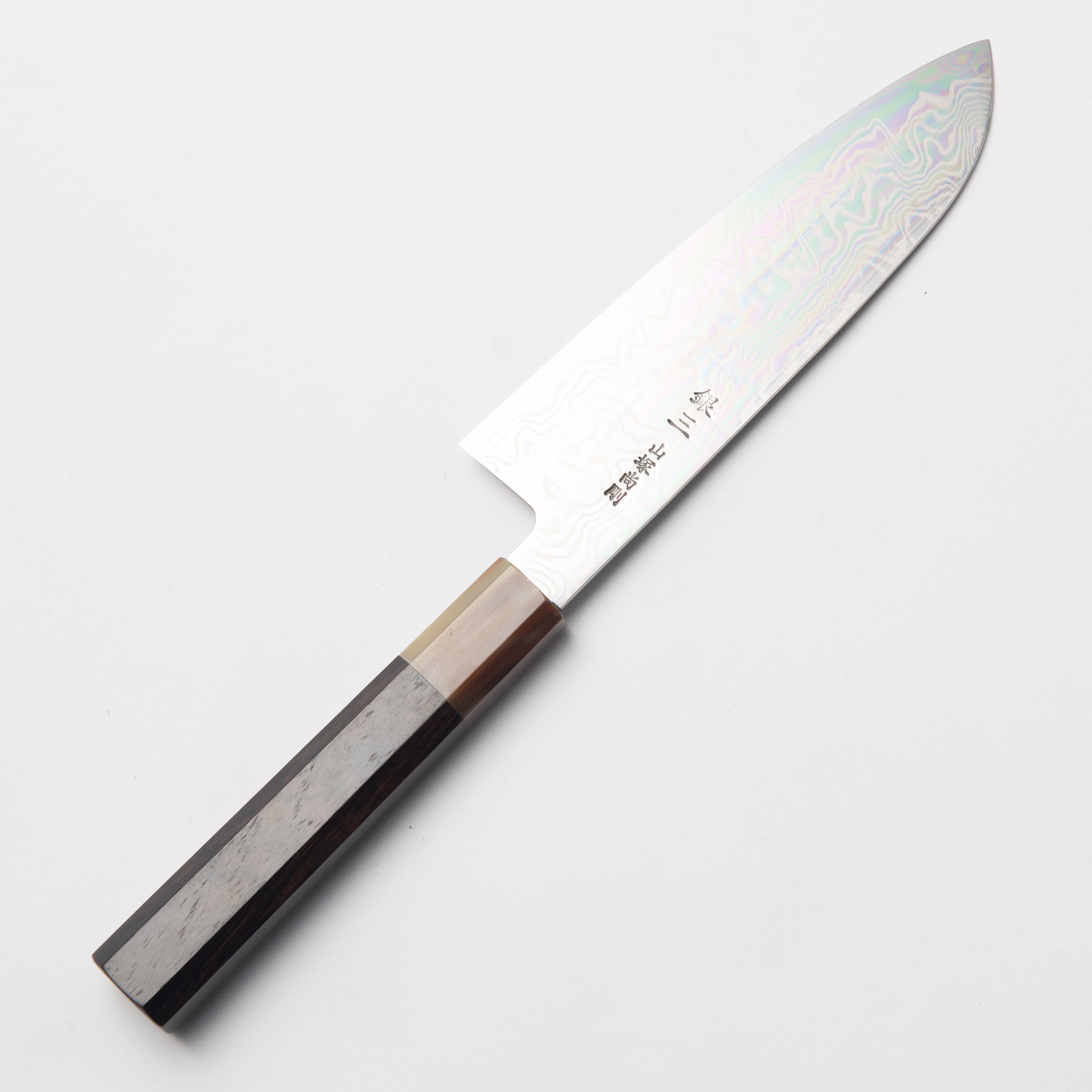 Yamatsuka Shogo's Nickel Damascus Steel Santoku 165mm