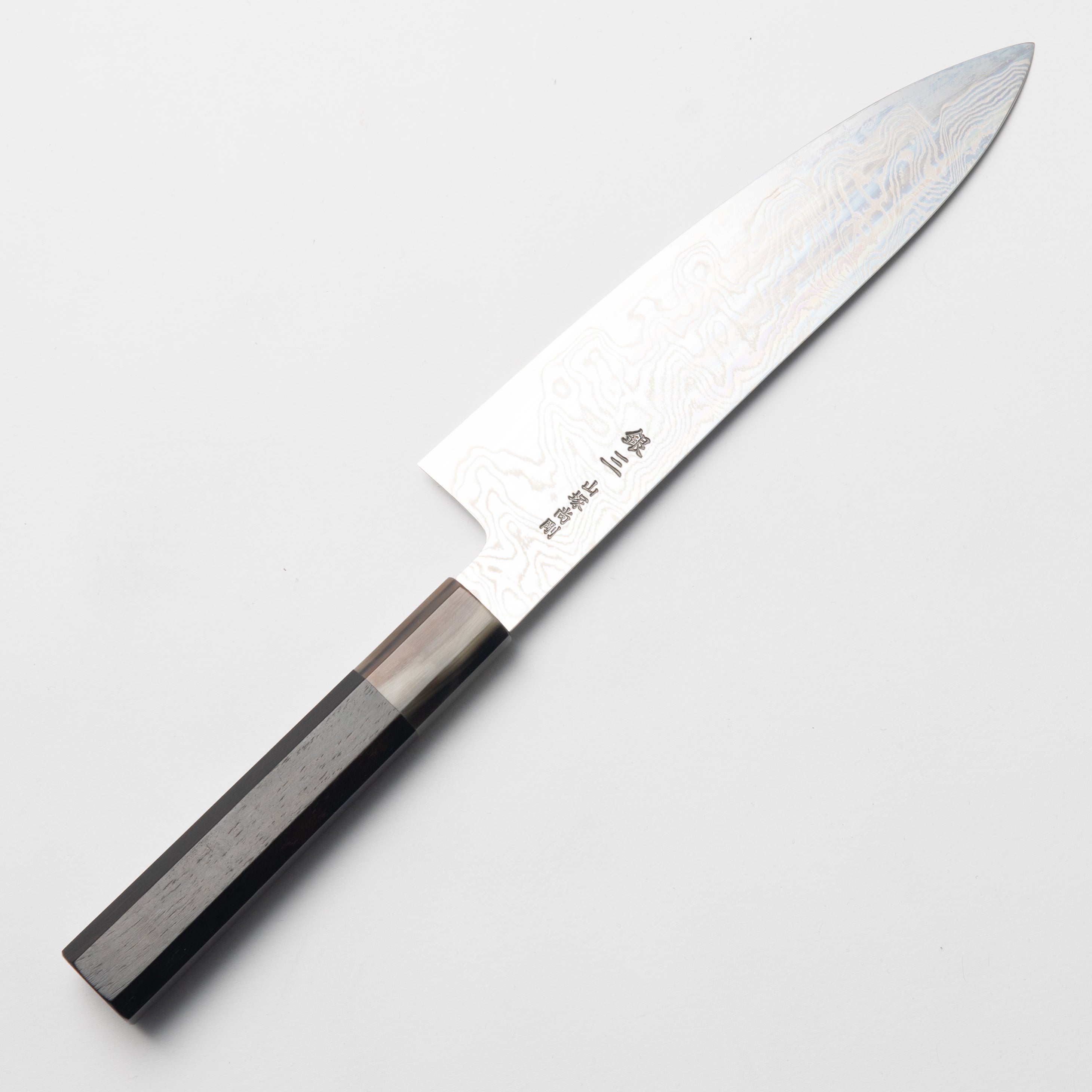 Shogo Yamatsuka's Nickel-Damascus steel Gyuto 180mm