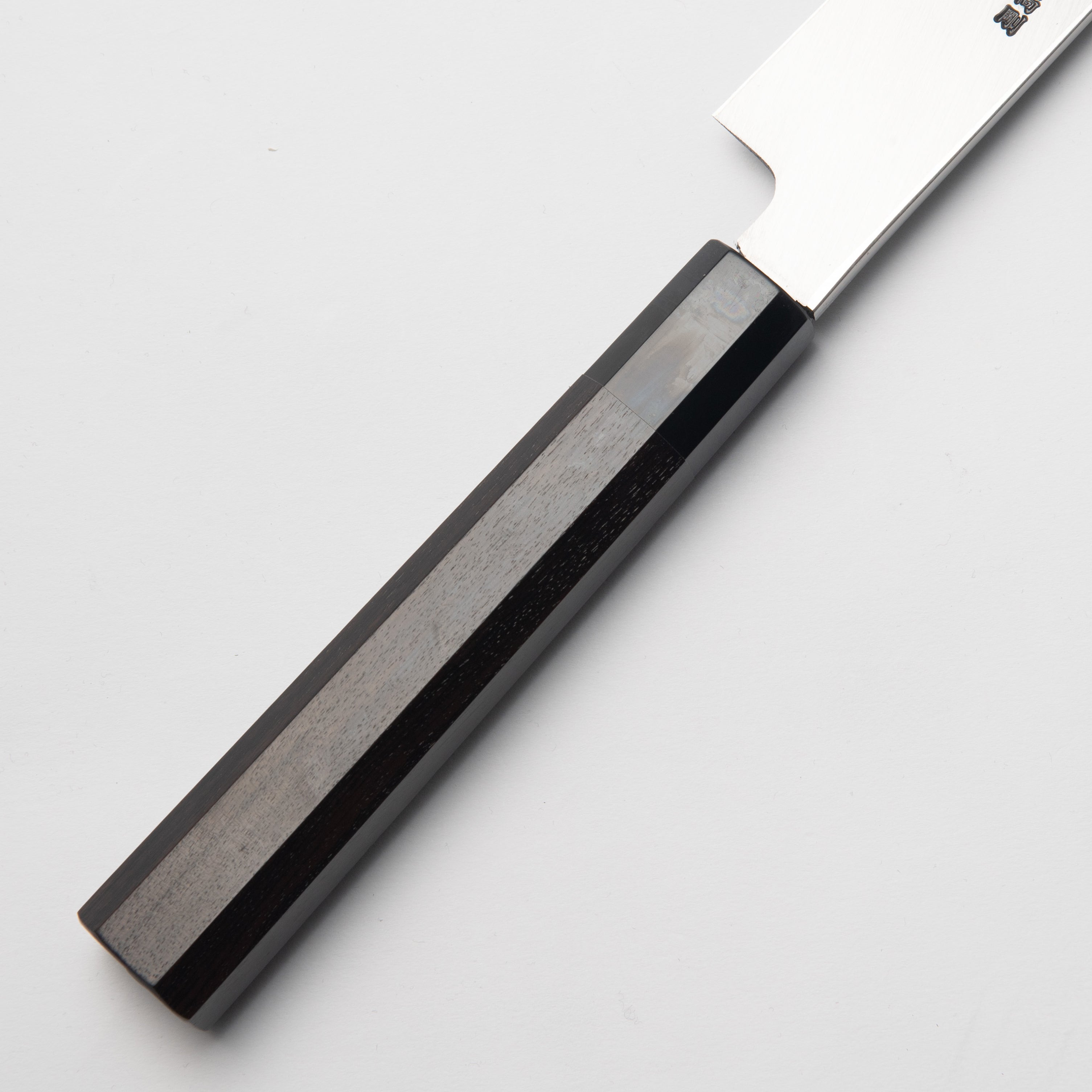 Ginsan Steel Yanagiba Kiritsuke 360mm Ebony Black Buffalo Horn